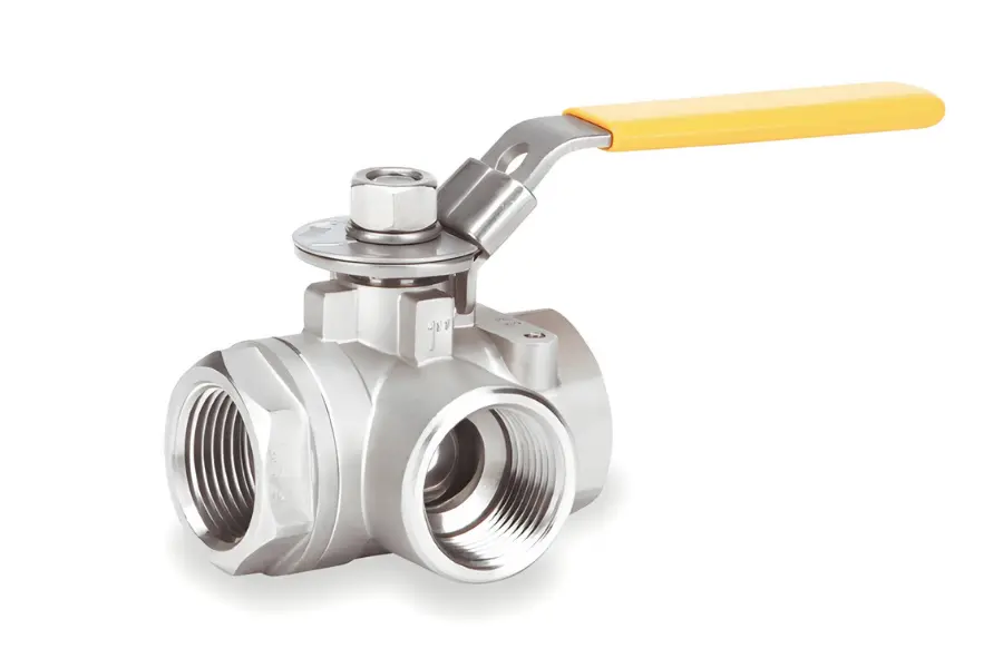 Durable industrial stainless steel ball valve 